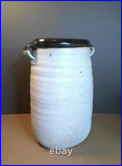 Vintage Ian Steele Studio Pottery Handled Vase