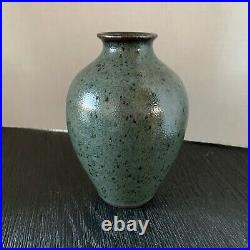 Vintage JUGTOWN WARE Studio Art Pottery Vase 7 North Carolina