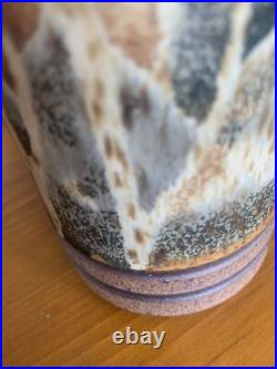 Vintage Peter Price Studio Pottery Vase Birch Tree Series Canada Stoneware