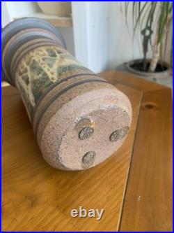 Vintage Peter Price Studio Pottery Vase Birch Tree Series Canada Stoneware