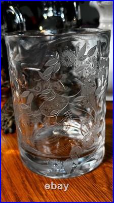 Vintage Rosenthal Studio-line Crystal Vase by Bjørn Wiinblad SIGNED