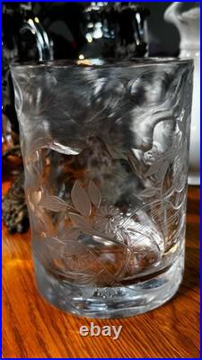 Vintage Rosenthal Studio-line Crystal Vase by Bjørn Wiinblad SIGNED