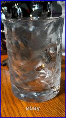 Vintage Rosenthal Studio-line Crystal Vase by Bjørn Wiinblad SIGNED
