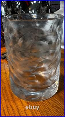 Vintage Rosenthal Studio-line Crystal Vase by Bjørn Wiinblad SIGNED