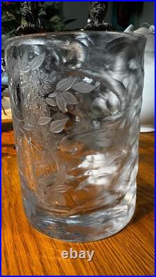 Vintage Rosenthal Studio-line Crystal Vase by Bjørn Wiinblad SIGNED