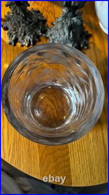 Vintage Rosenthal Studio-line Crystal Vase by Bjørn Wiinblad SIGNED