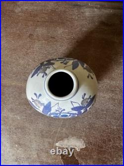 Vintage Royal Copenhagen Studio Pottery Blue Tenera Vase Kari Christensen 1960s Vintage Royal Copenhagen Studio Pottery Blue Tenera Vase Kari Christensen 1960s