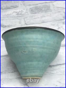 Vintage Signed Studio Pottery Bowl, Unidentified Mark