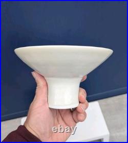 Vintage Studio Art Pottery Pedestal Tray Dish UNMARKED Marianne De Trey Style Vintage Studio Art Pottery Pedestal Tray Dish UNMARKED Marianne De Trey Style