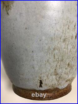 Vintage Studio Pottery Stoneware Vase Signed J A F Divine English
