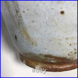 Vintage Studio Pottery Stoneware Vase Signed J A F Divine English