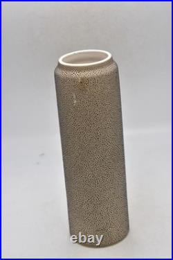 Vintage Studio Pottery Vases x3 East German Style Abstract Speckled