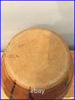 Vintage Very Large Terracotta Glazed Drip Glaze Urn Vase