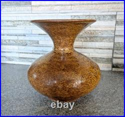 Vintage Waistel Cooper Studio Pottery Baluster Flared Lip Glazed Vase Signed