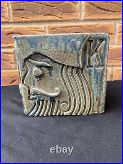 Vintage studio pottery vase Vintage studio pottery vase