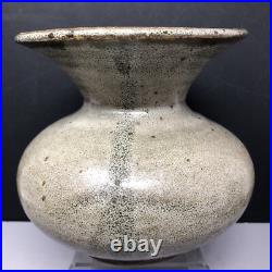 Waistel Cooper Stoneware Vase With Flared Rim 14cm Tall & Rim Diam 14cm #2280