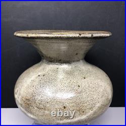 Waistel Cooper Stoneware Vase With Flared Rim 14cm Tall & Rim Diam 14cm #2280