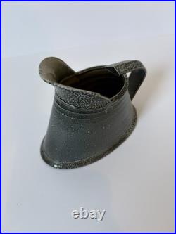 Walter Keeler Blue Salt Glazed Jug Handmade Pottery