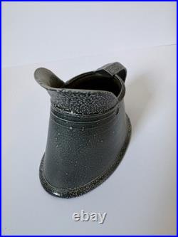 Walter Keeler Blue Salt Glazed Jug Handmade Pottery