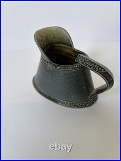 Walter Keeler Blue Salt Glazed Jug Handmade Pottery