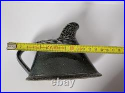 Walter Keeler Blue Salt Glazed Jug Handmade Pottery