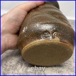 Warren Mackenzie Studio Pottery Vase With Early impressed stamp #399