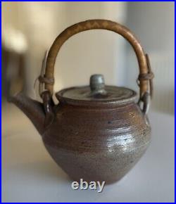 William (Bill) Marshall Leach Studio Pottery Teapot William (Bill) Marshall Leach Studio Pottery Teapot