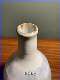 William Plumptre Vase Studio Ceramics Light blue Signed Hand thrown