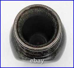 Winchcombe Studio Pottery Tenmoku Glaze Stoneware Vase 20th Century