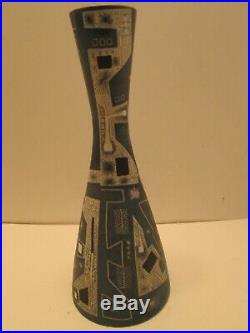 Wonderful 1960's Lietzke Porcelain Art Pottery Mid-century Large Vase