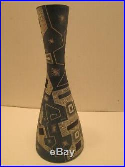 Wonderful 1960's Lietzke Porcelain Art Pottery Mid-century Large Vase