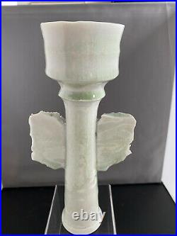 Wonderful Colin Pearson Winged Porcelain Studio Vase