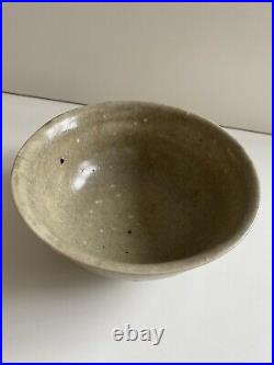 Wonderful David Leach Celadon Bowl. Personal Mark