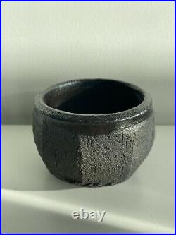 Wonderful Janet Leach Studio Pottery Small Cut Sided Bowl