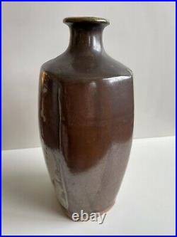 Wonderful Jim Malone Studio Pottery Bottle Vase