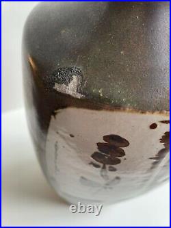 Wonderful Jim Malone Studio Pottery Bottle Vase