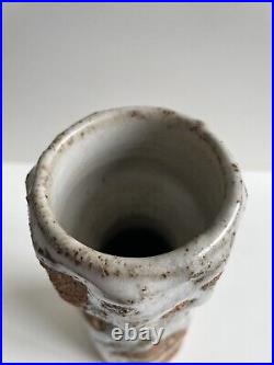 Wonderful studio pottery vase by New Zealand potter Carl Vendelbosch