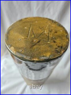 Wonderful studio pottery very tall vase. Circa mid century modern Wonderful studio pottery very tall vase. Circa mid century modern