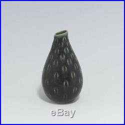 Wonderful unique vase by Stig Lindberg Gustavsberg Studio 1950s