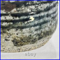 Wren / Oxshott Studio Pottery Bottle Vase, Unmarked, Pearlescent Glaze, 18cm Wren / Oxshott Studio Pottery Bottle Vase, Unmarked, Pearlescent Glaze, 18cm