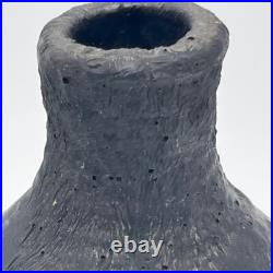 Wren / Oxshott Studio Pottery Bottle Vase, Unmarked, Pearlescent Glaze, 18cm Wren / Oxshott Studio Pottery Bottle Vase, Unmarked, Pearlescent Glaze, 18cm