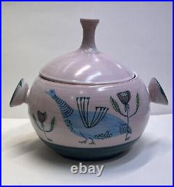 Yvon Roy Vallauris lidded tureen Midcentury Modern Picasso era