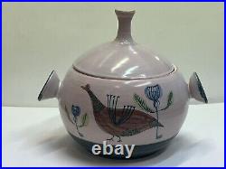 Yvon Roy Vallauris lidded tureen Midcentury Modern Picasso era